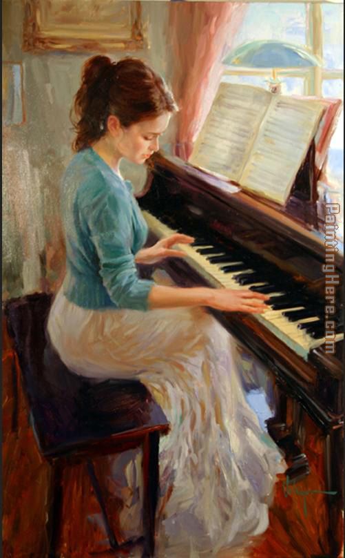 Familiar Melody painting - Vladimir Volegov Familiar Melody art painting